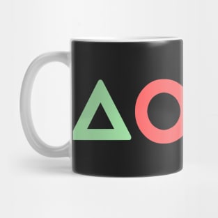 Controller Buttons Pastel Mug